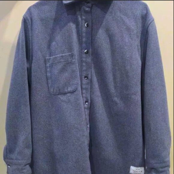 17 oz relaxed Melton wool - L - free shipping - Picture 1 of 5